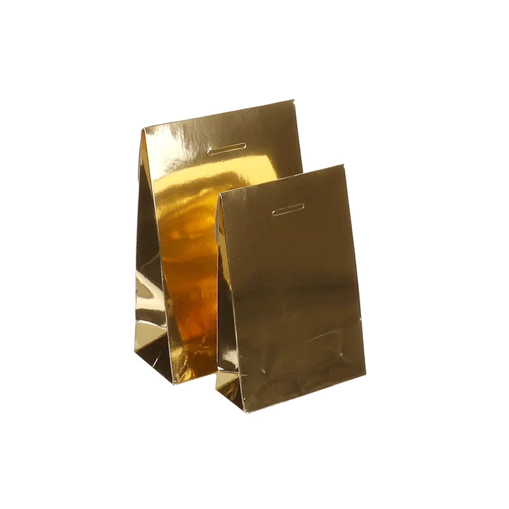 2 Gold Gift boxes:12x18 cm