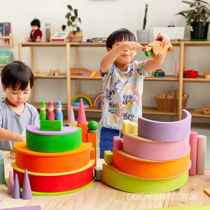 Rainbow Semi Circles