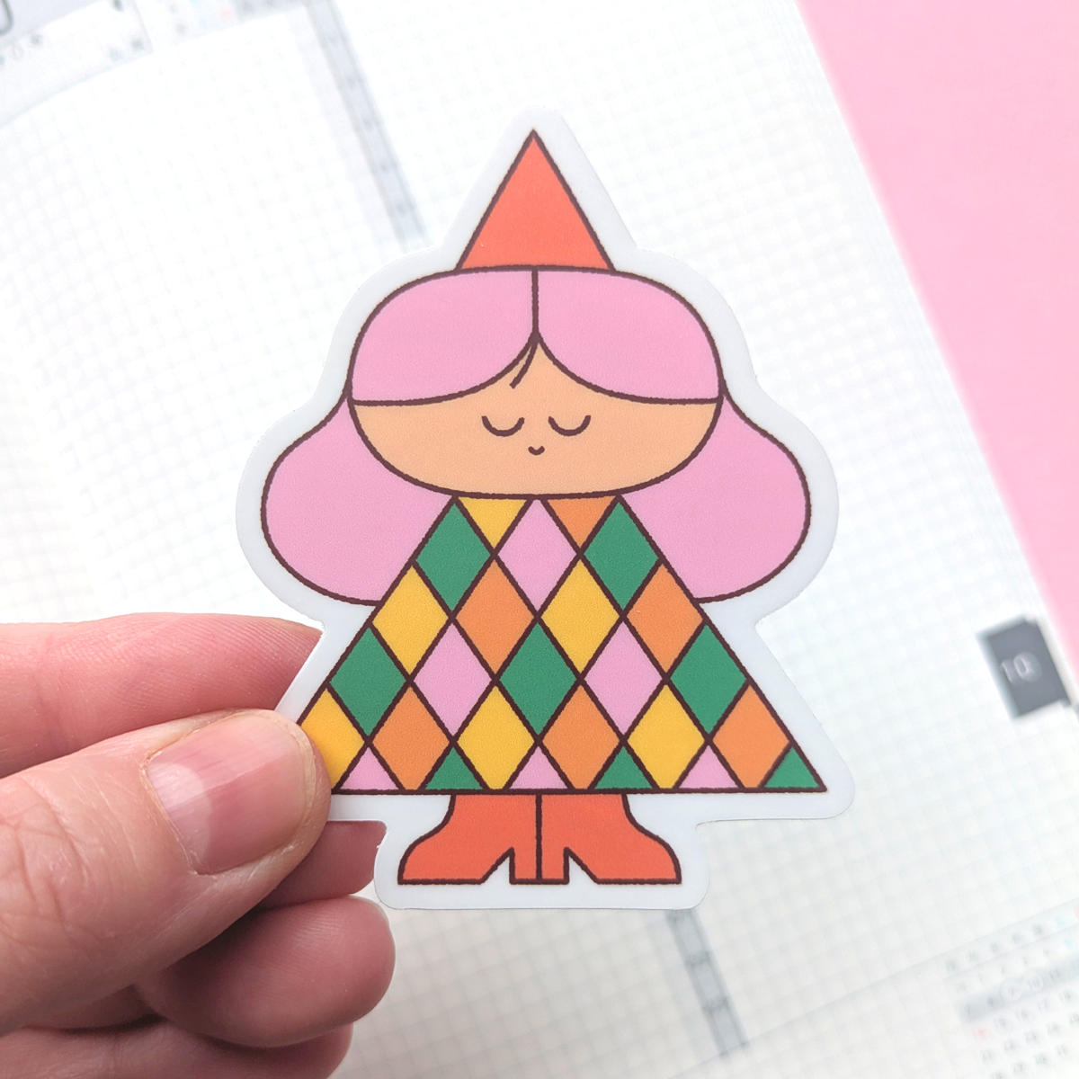 Sticker – Festlicher Freund