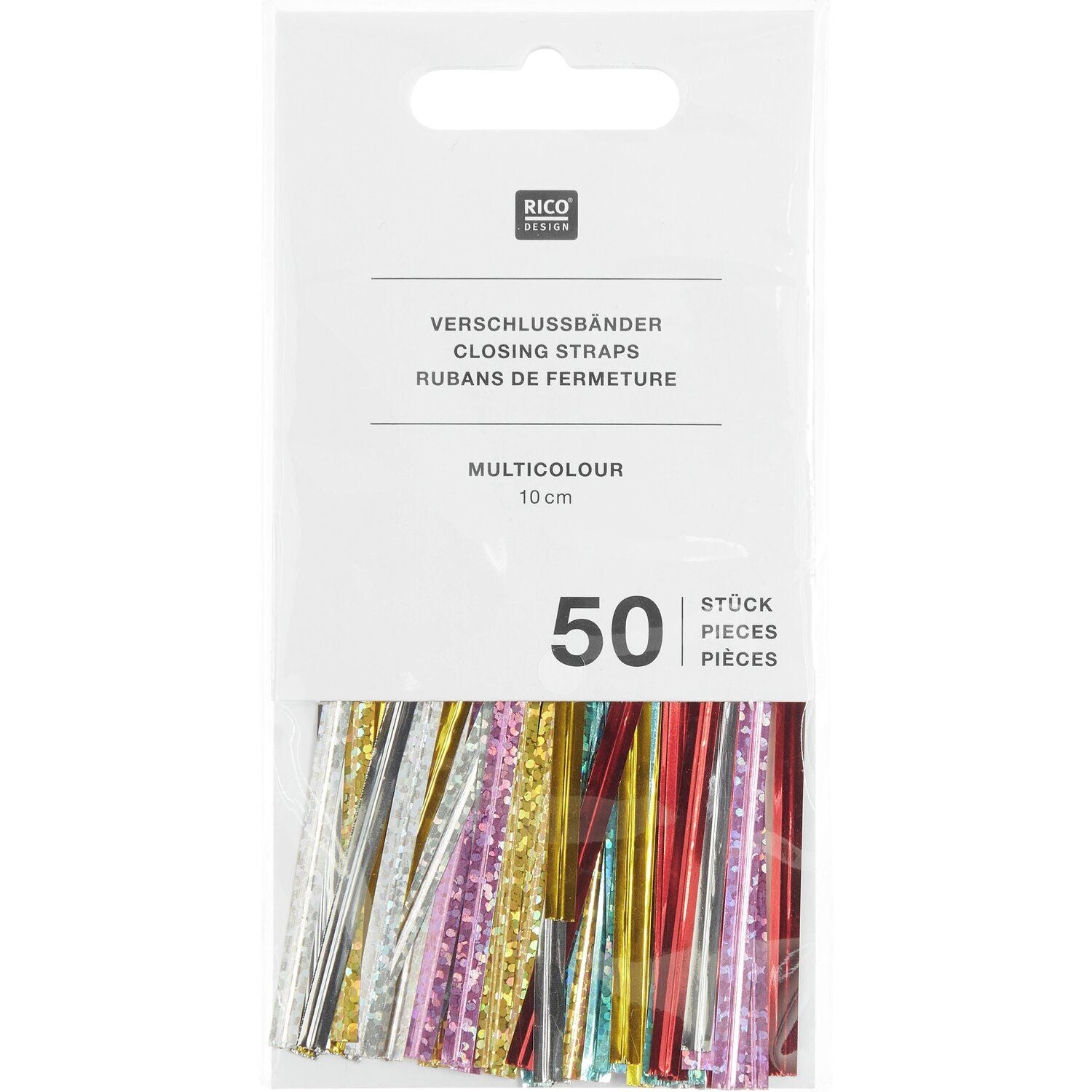 Farbiger Verschlussdraht (50 St.)