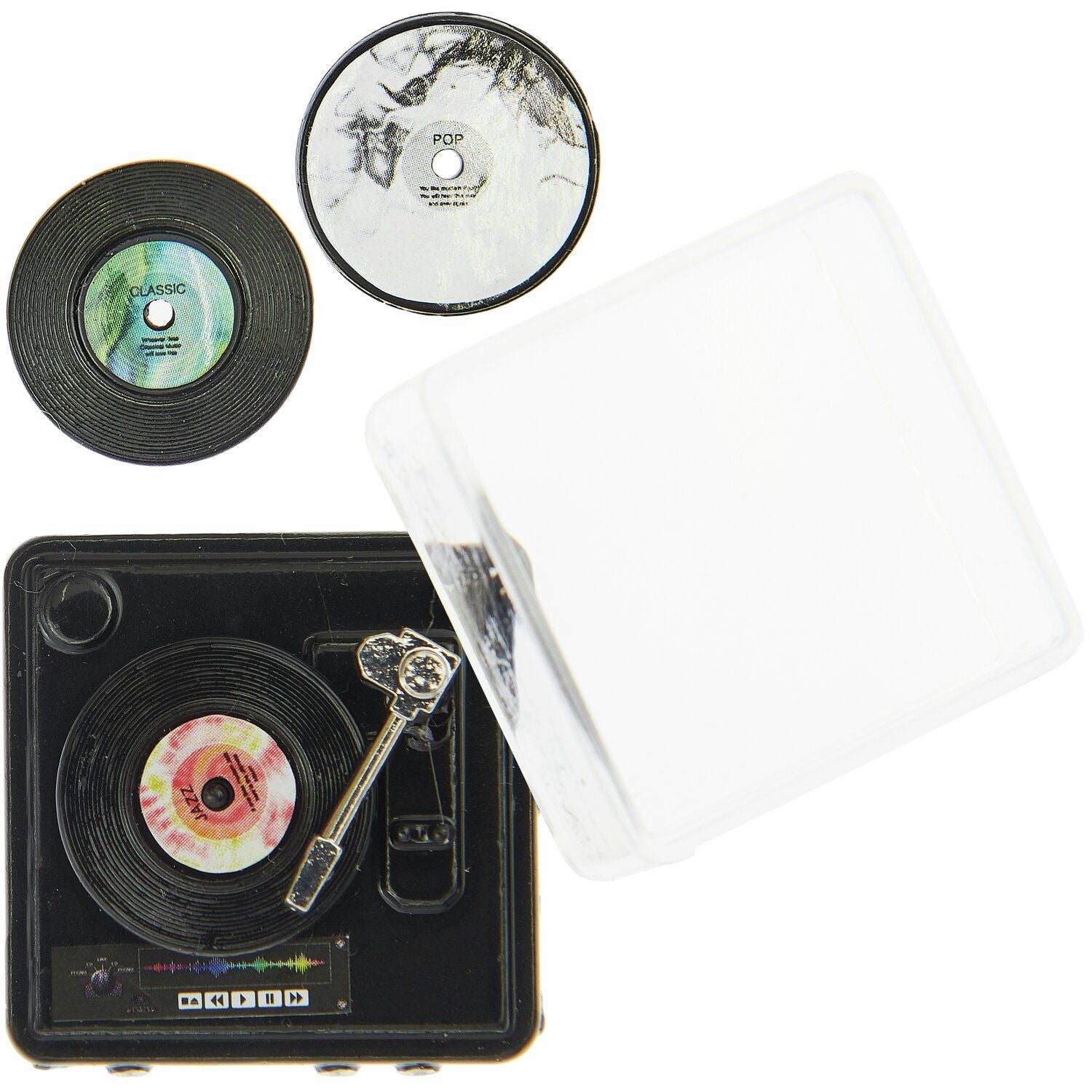 Miniatur-Plattenspieler