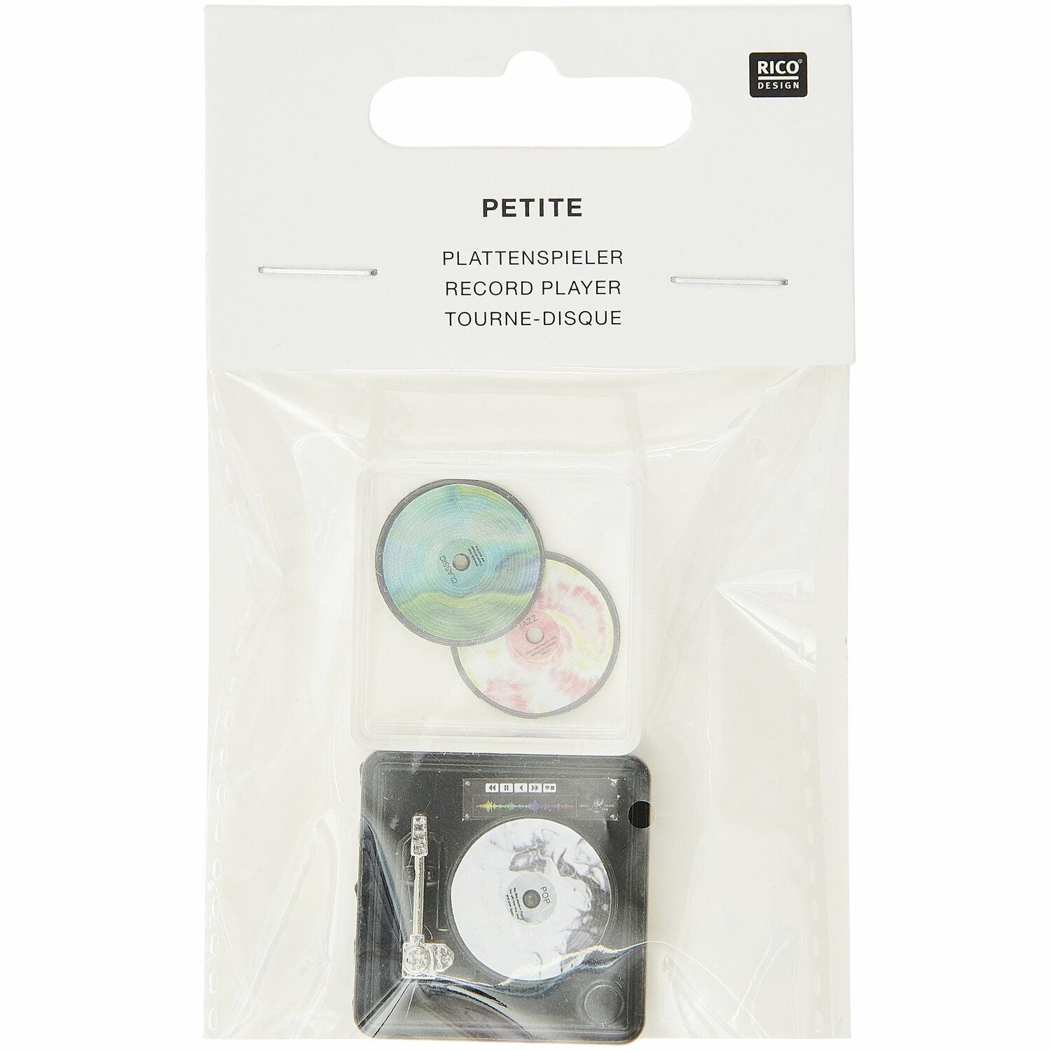 Miniature Vinyl record player