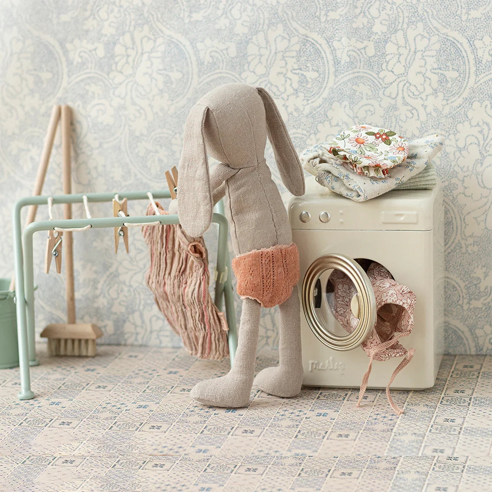 Miniature washing machine, Rabbit Dollhouse