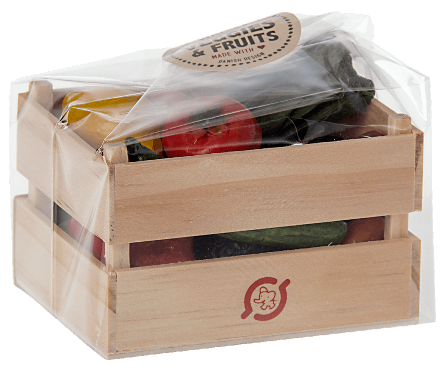 Miniature veggies and fruits