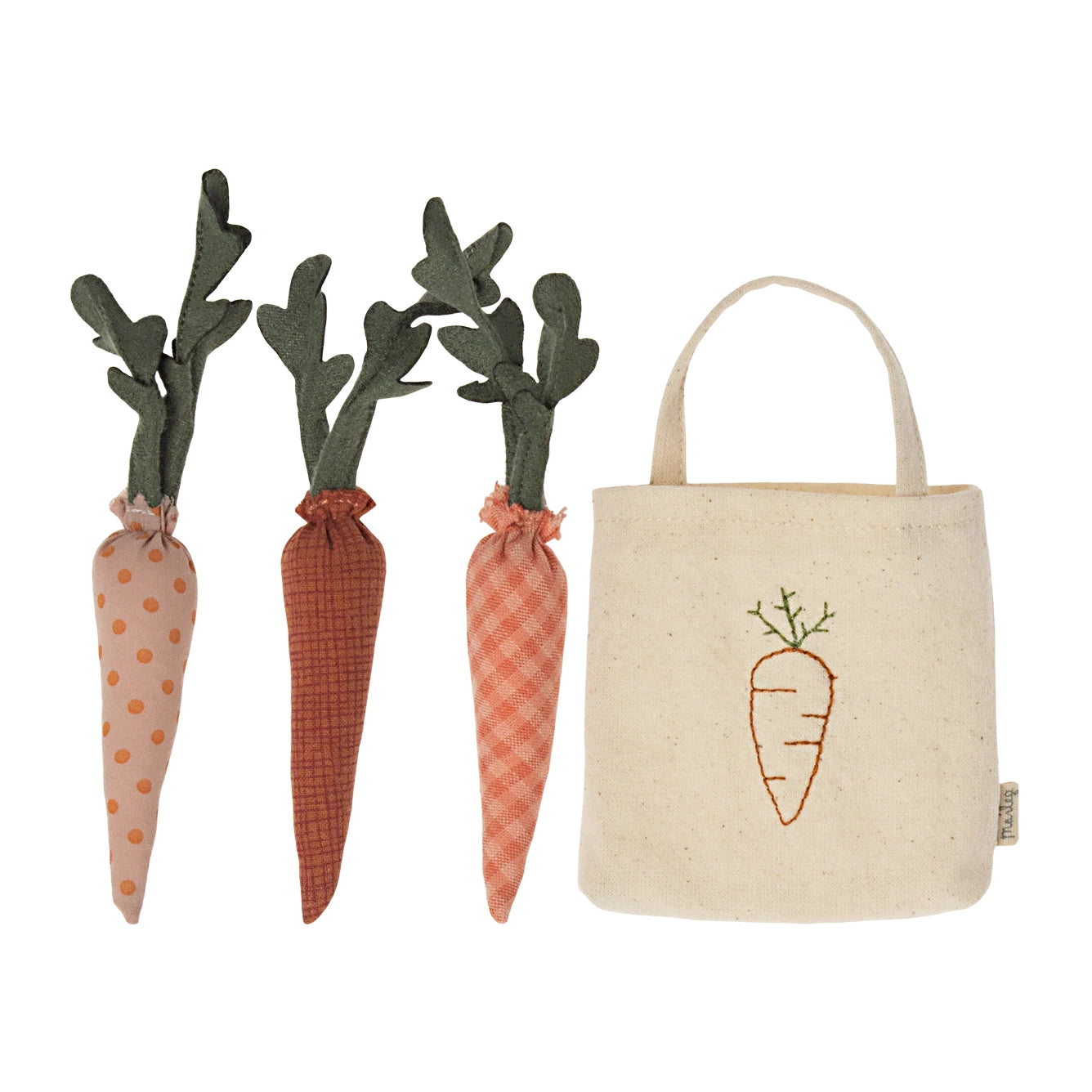 Carrots in shopping bag, Miniature