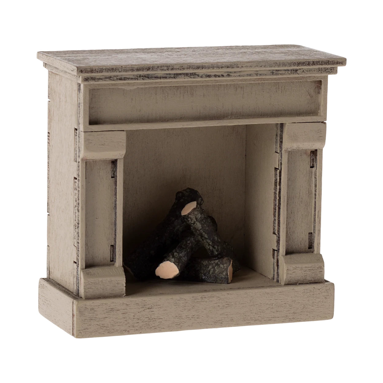 Miniature fireplace - Off-white