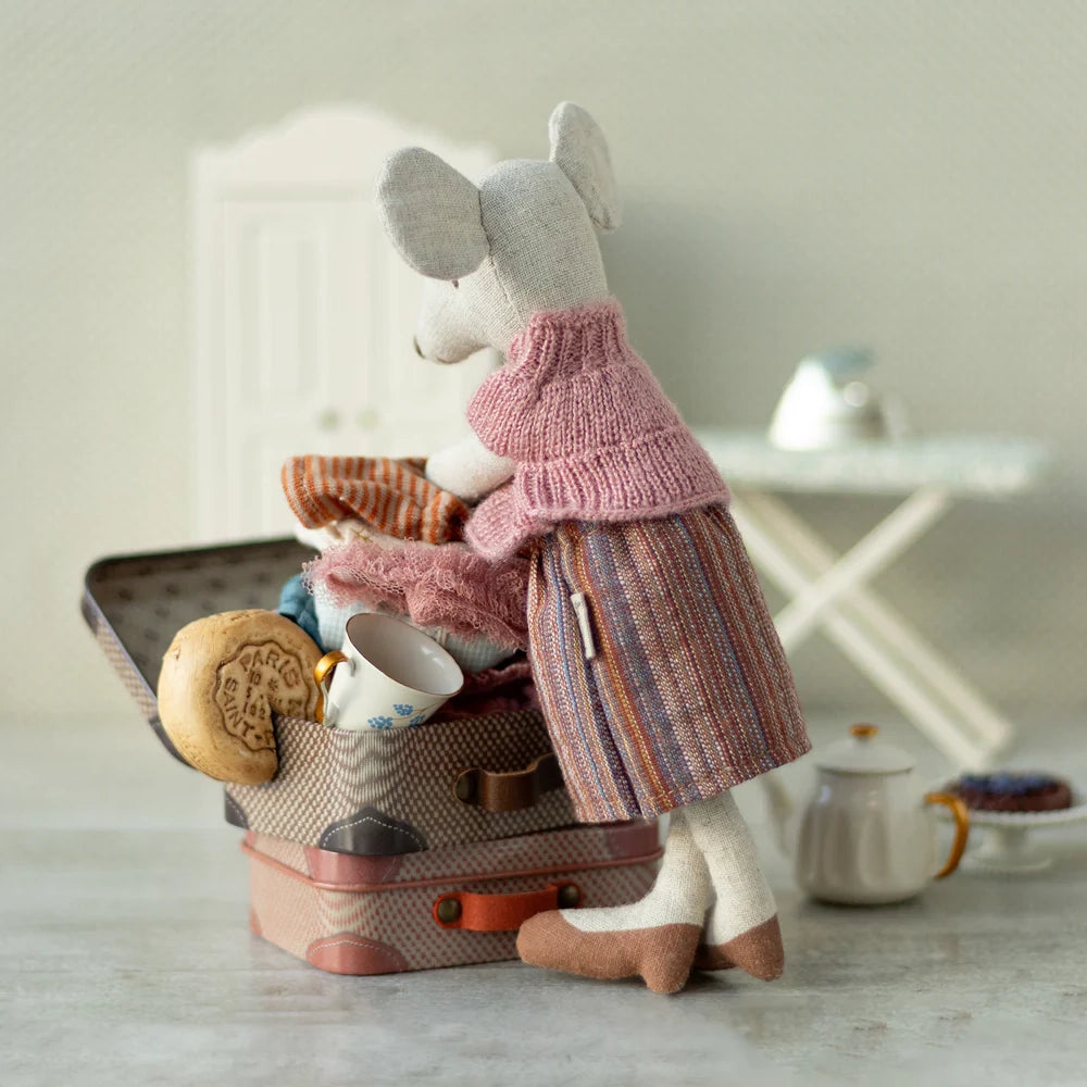 Suitcase, Micro - Brown