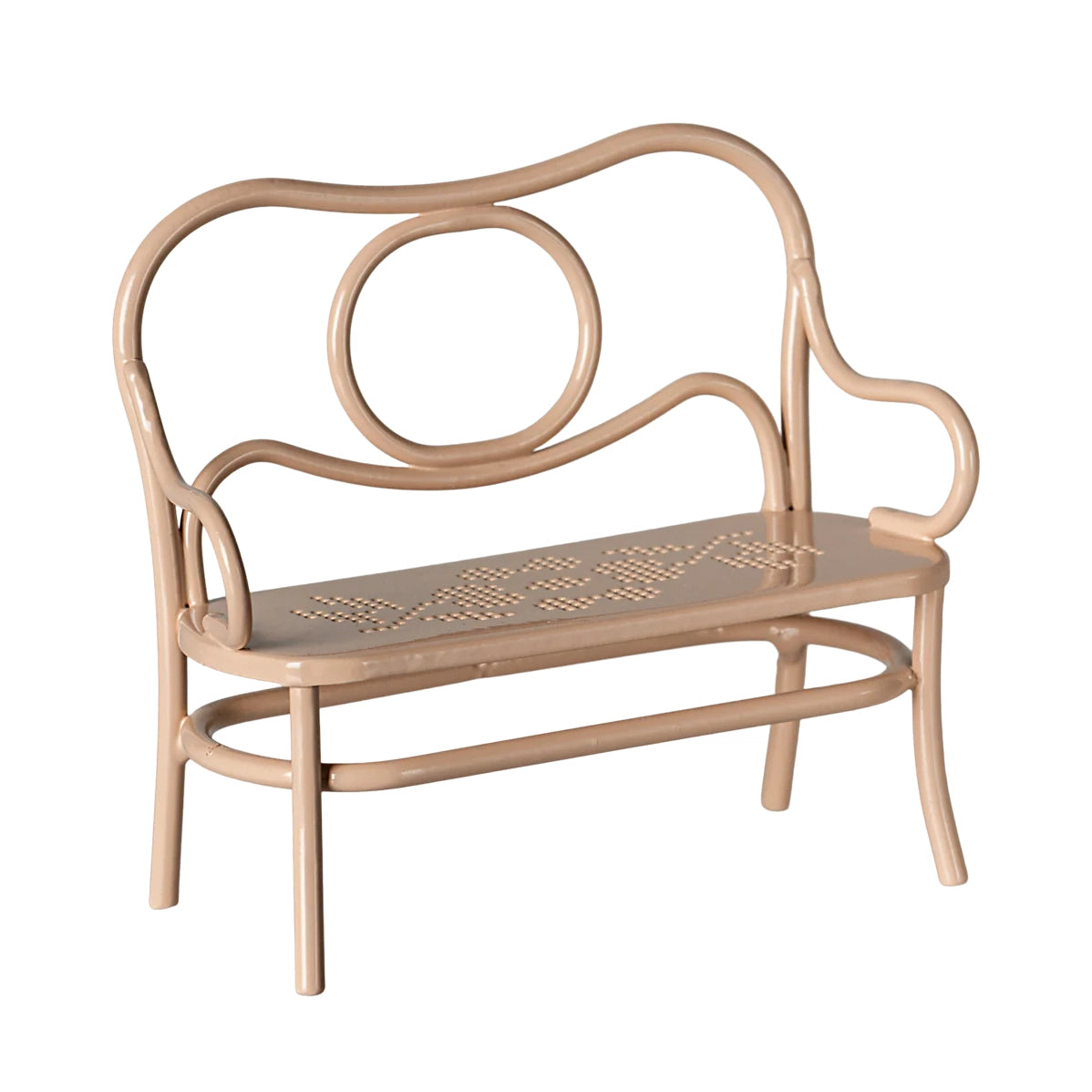 Café set, Mouse, Big - Pale pink