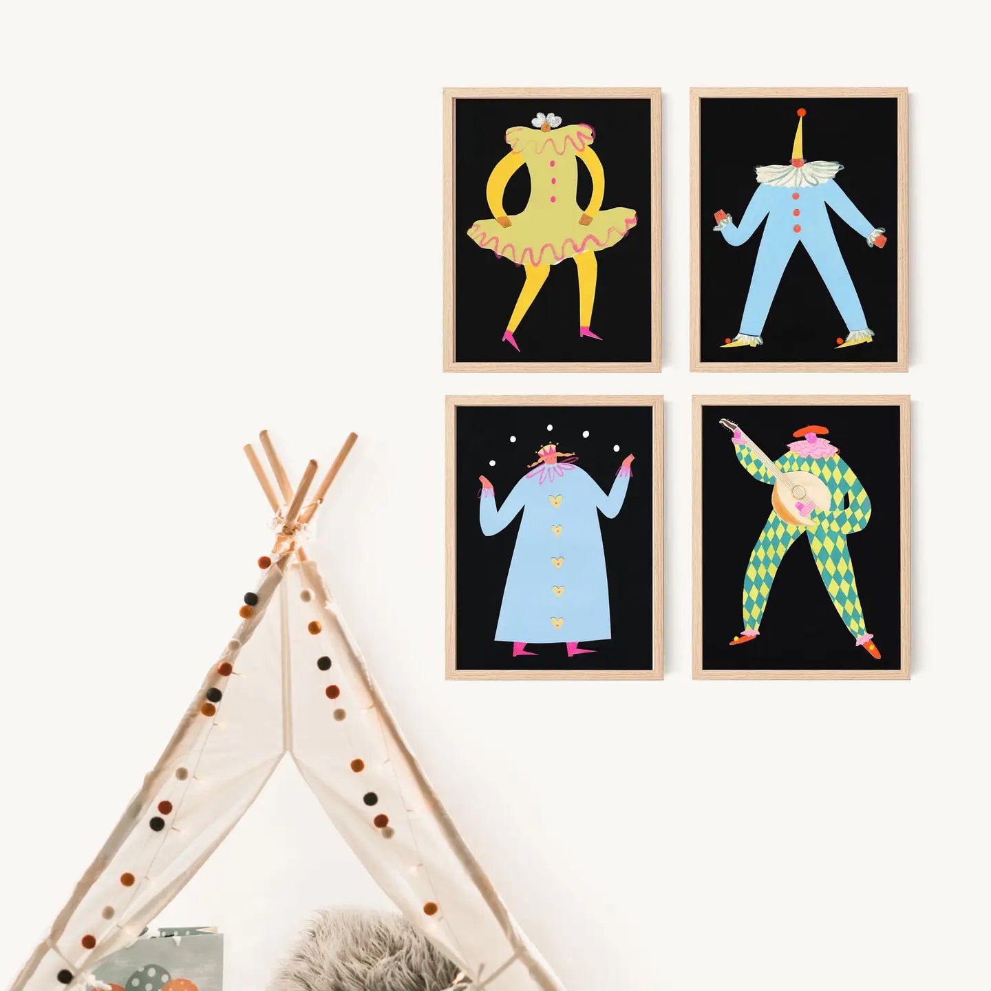 Henriette Circus Art Print | A5
