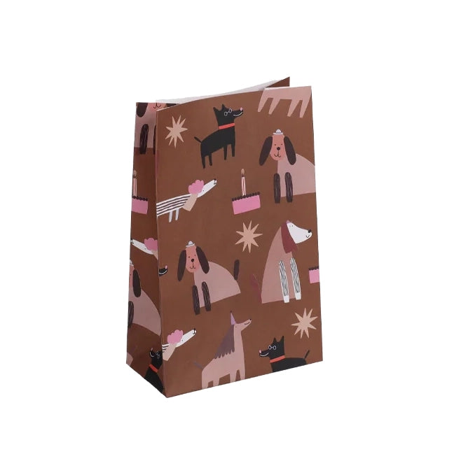 Block bag: Dog 12x19 cm(5 Bags)