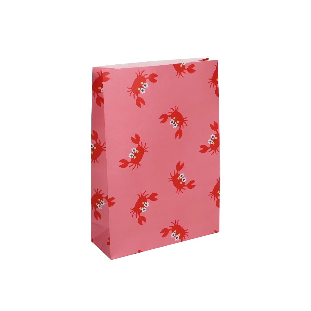 Block bag: Crab 15x24 cm(5 Bags)