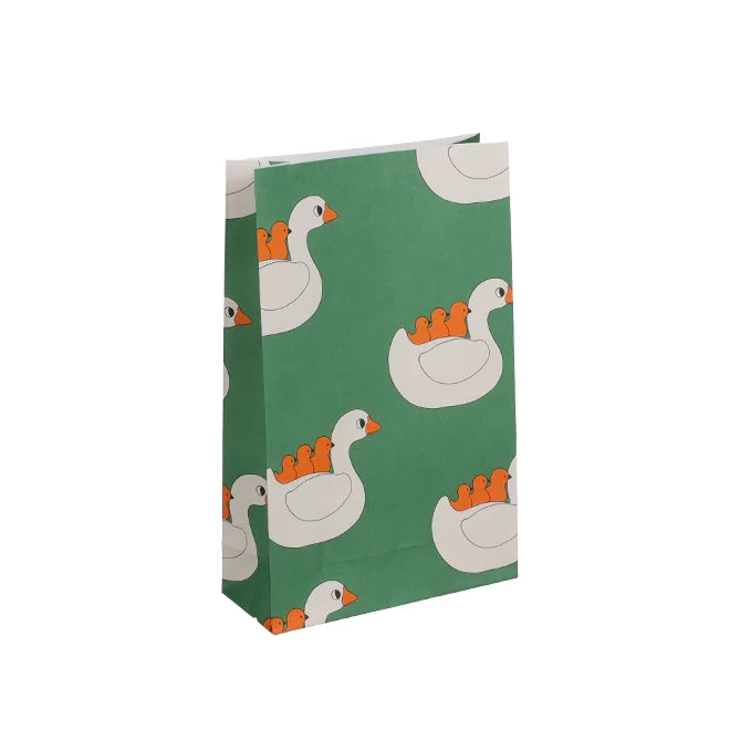 Block bag: Swan 12x19 cm(5 Bags)