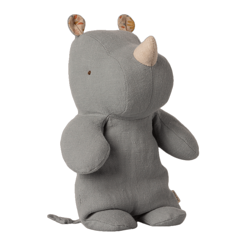 Small Rhino Blue Grey