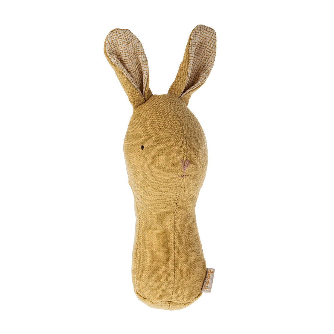 Lullaby friends, Bunny rattle - Dusty yellow