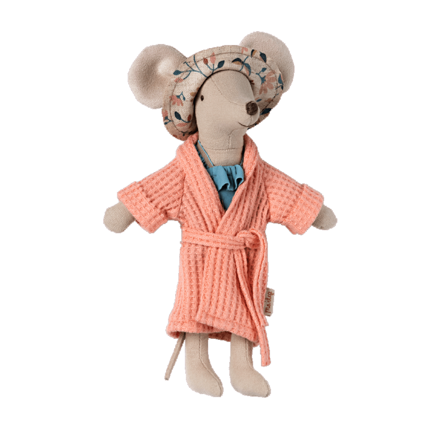 Bathrobe - Coral