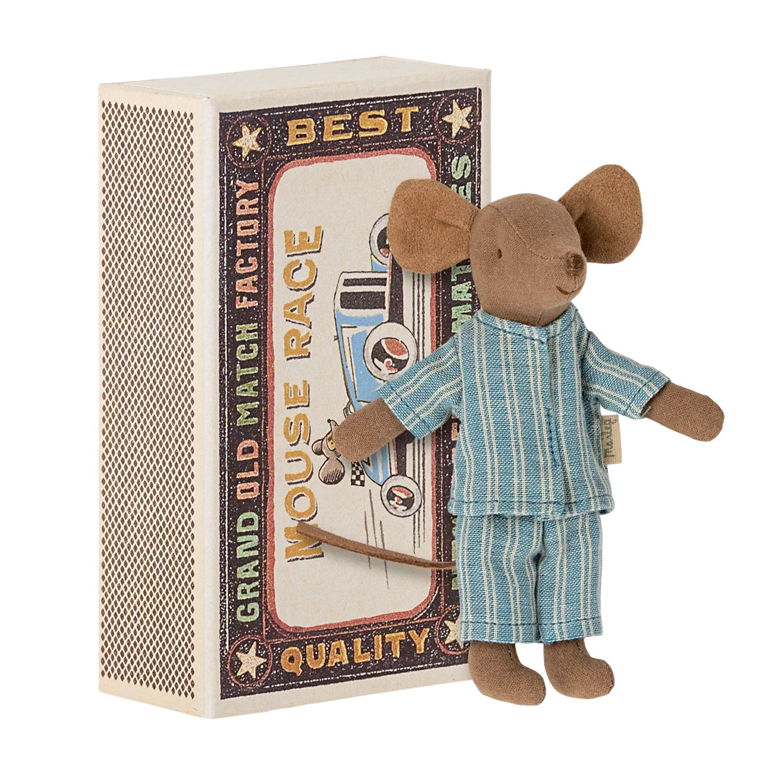 Big brother mouse in matchbox