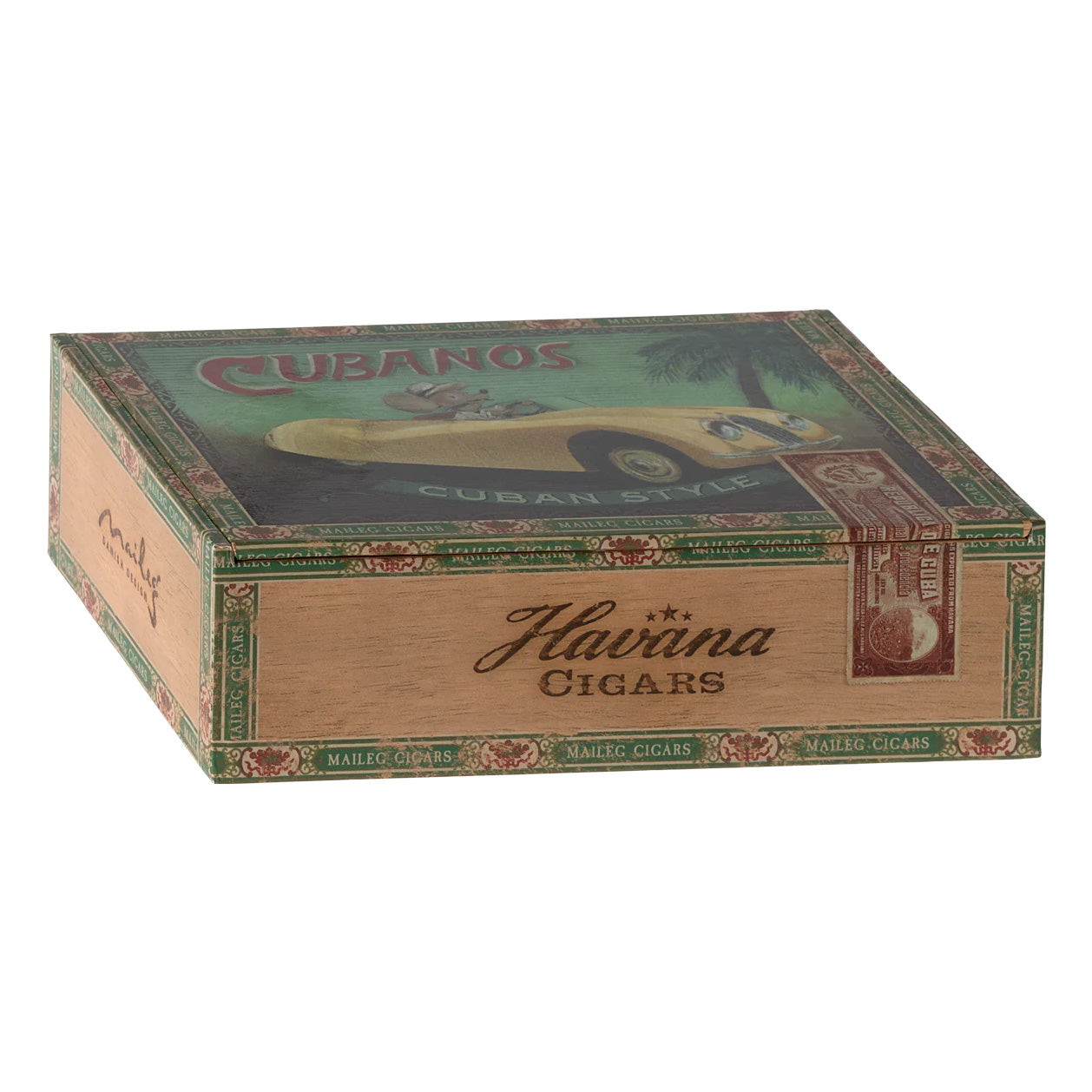 Grandma and Grandpa mice in cigarbox
