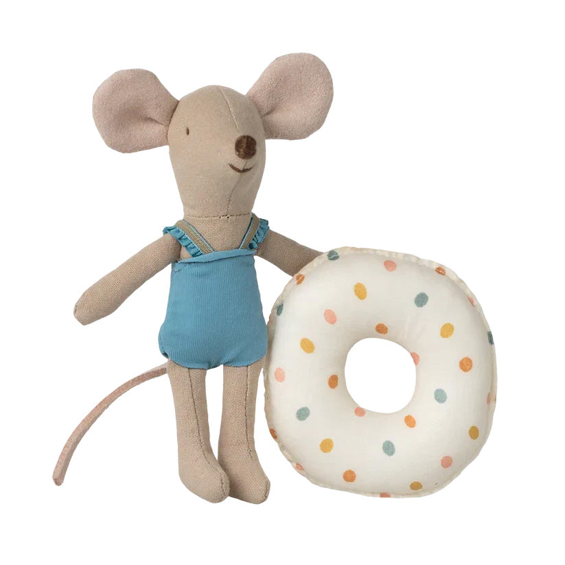 Beach mouse with dot float, Little sister Mouse
