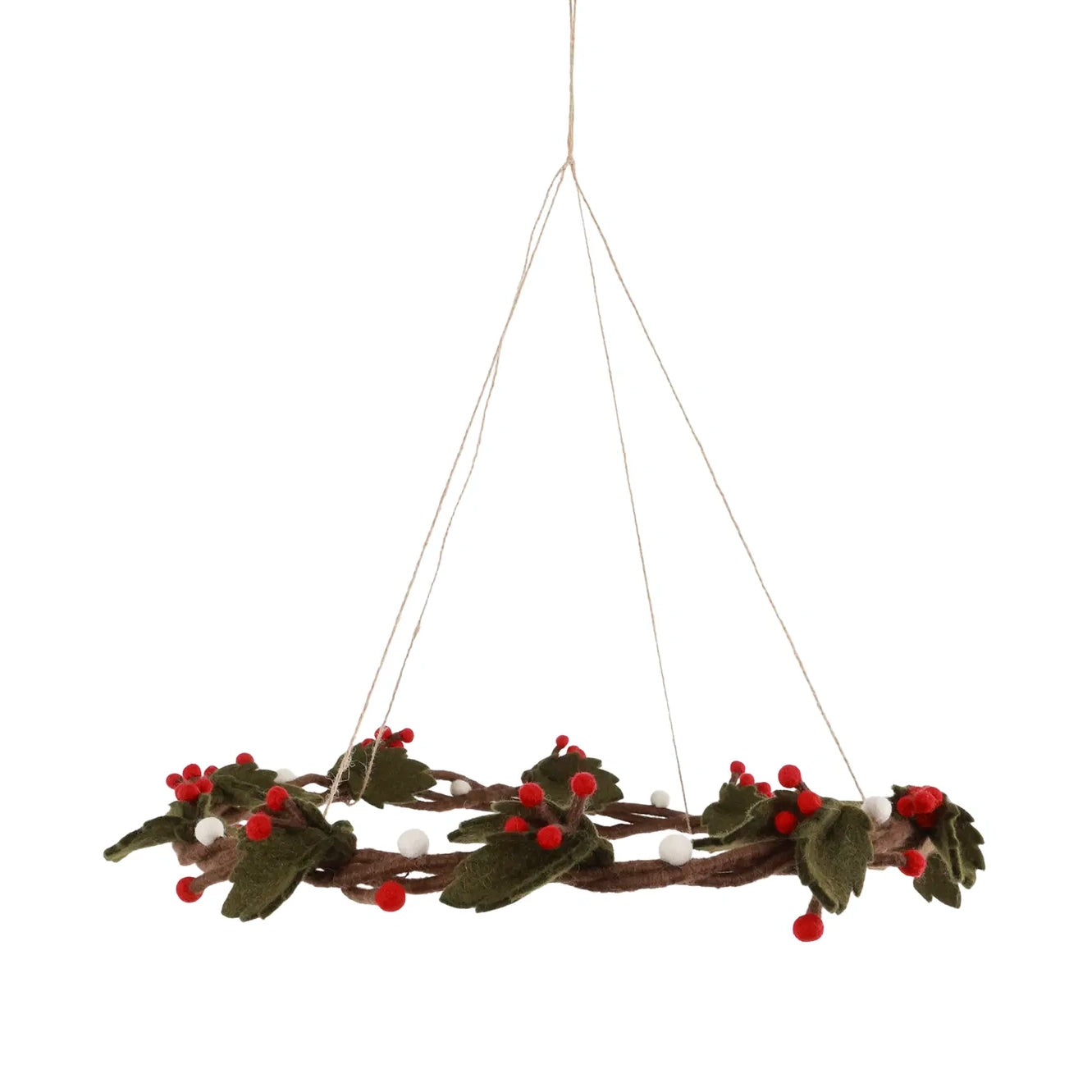 Wreath Holly - Hanging