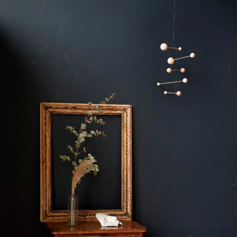 Monika Wood hanging kinetic mobile