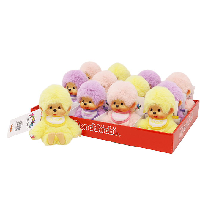 Colored Monchhichi 15 cm (Available in 3 colors)