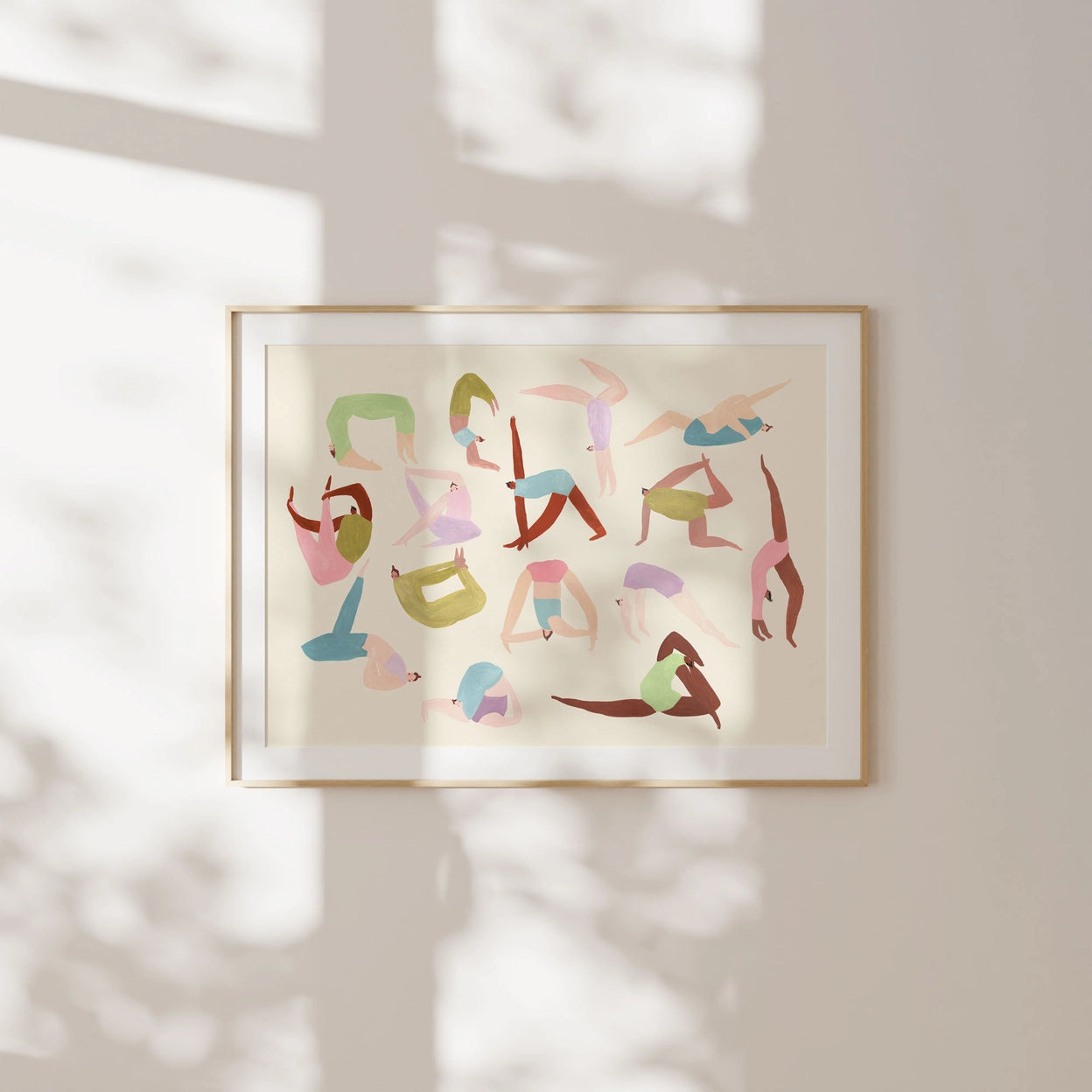 Yoga Ladies Art Print | A3