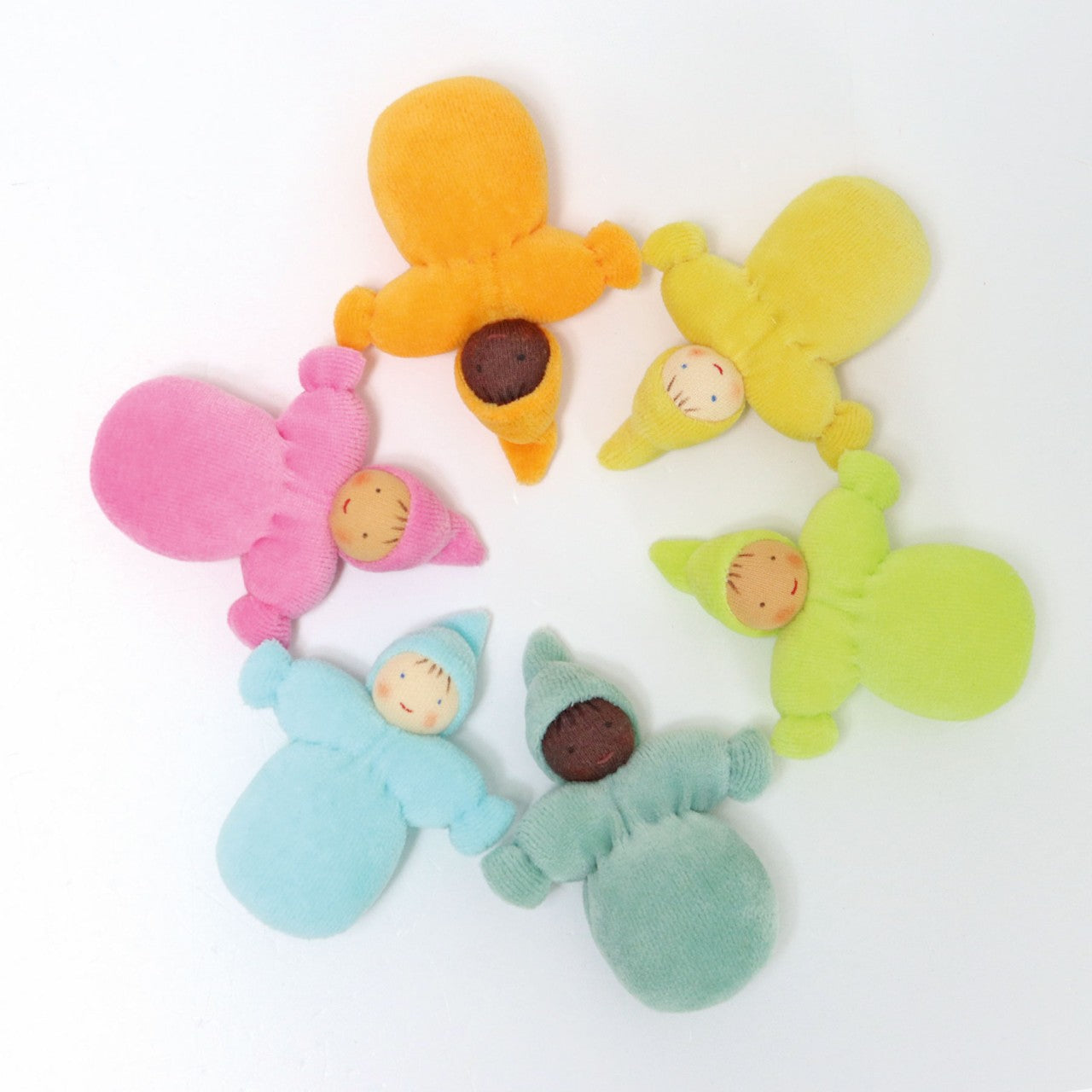 6 Pastellzwerge