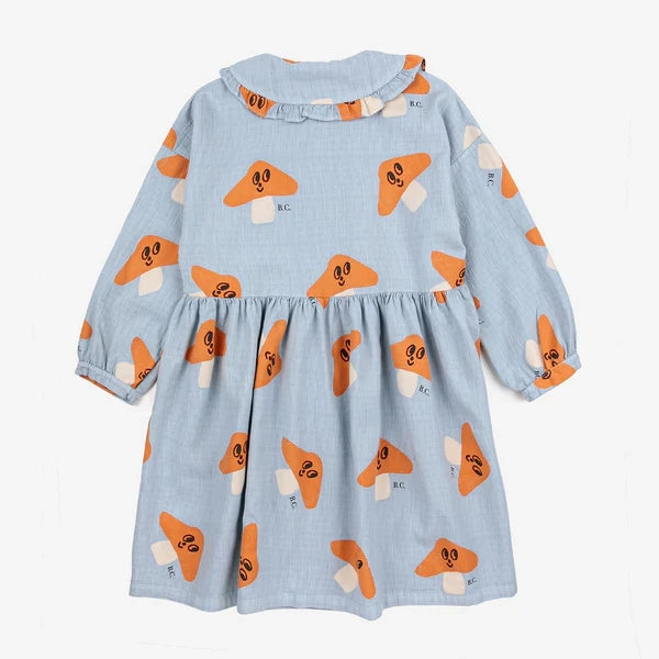 MR. MUSHROOM ALL WOVEN DRESS