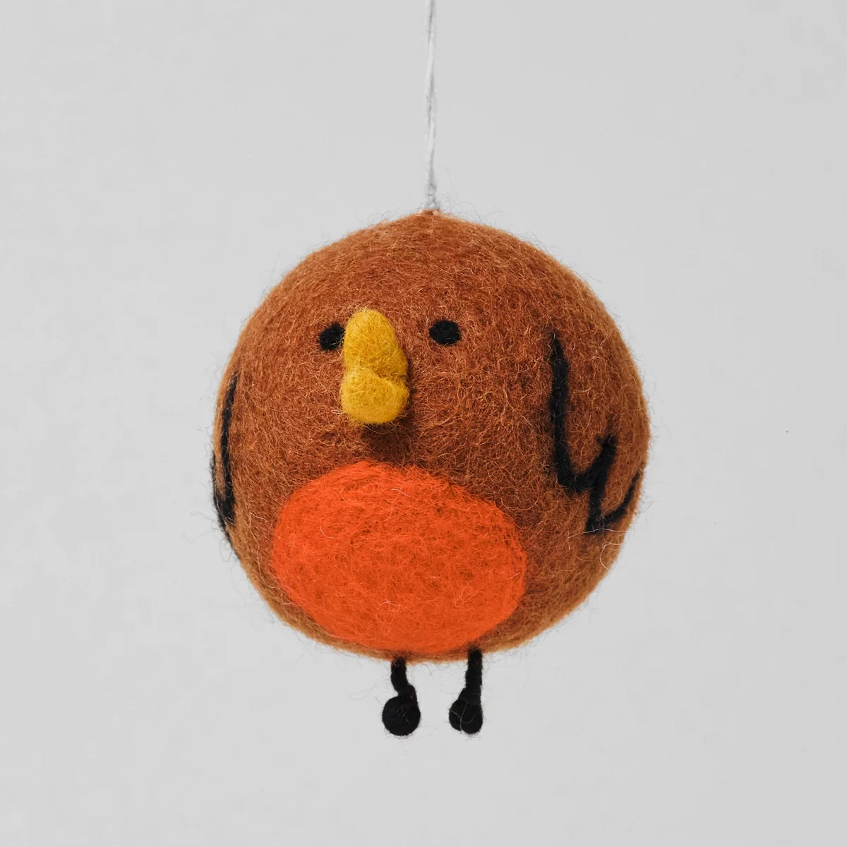 Robin Hanging Felt Ornament