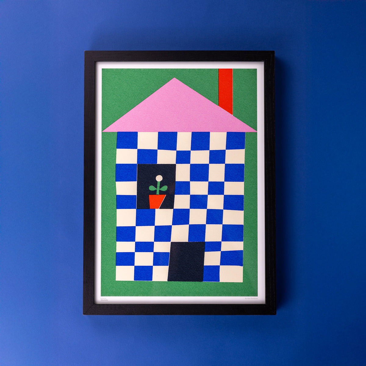 House Art Print - A4