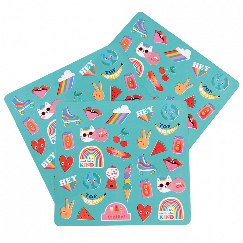 Stickers (3 sheets) - Top Banana