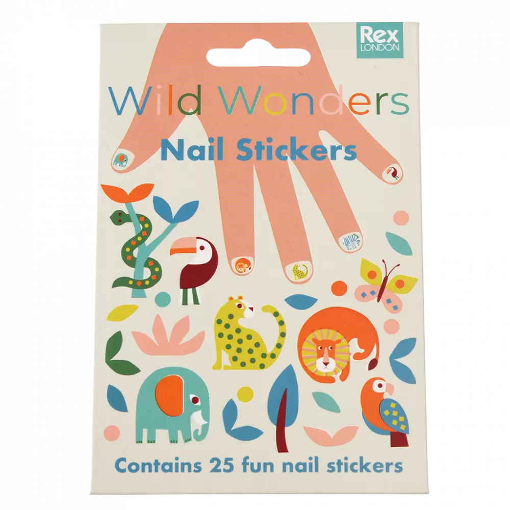 Wild Wonders Nail Stickers