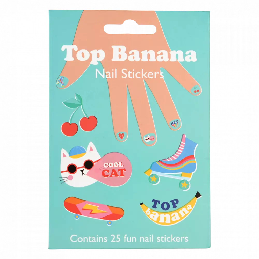 Children's nail stickers - Top Banana