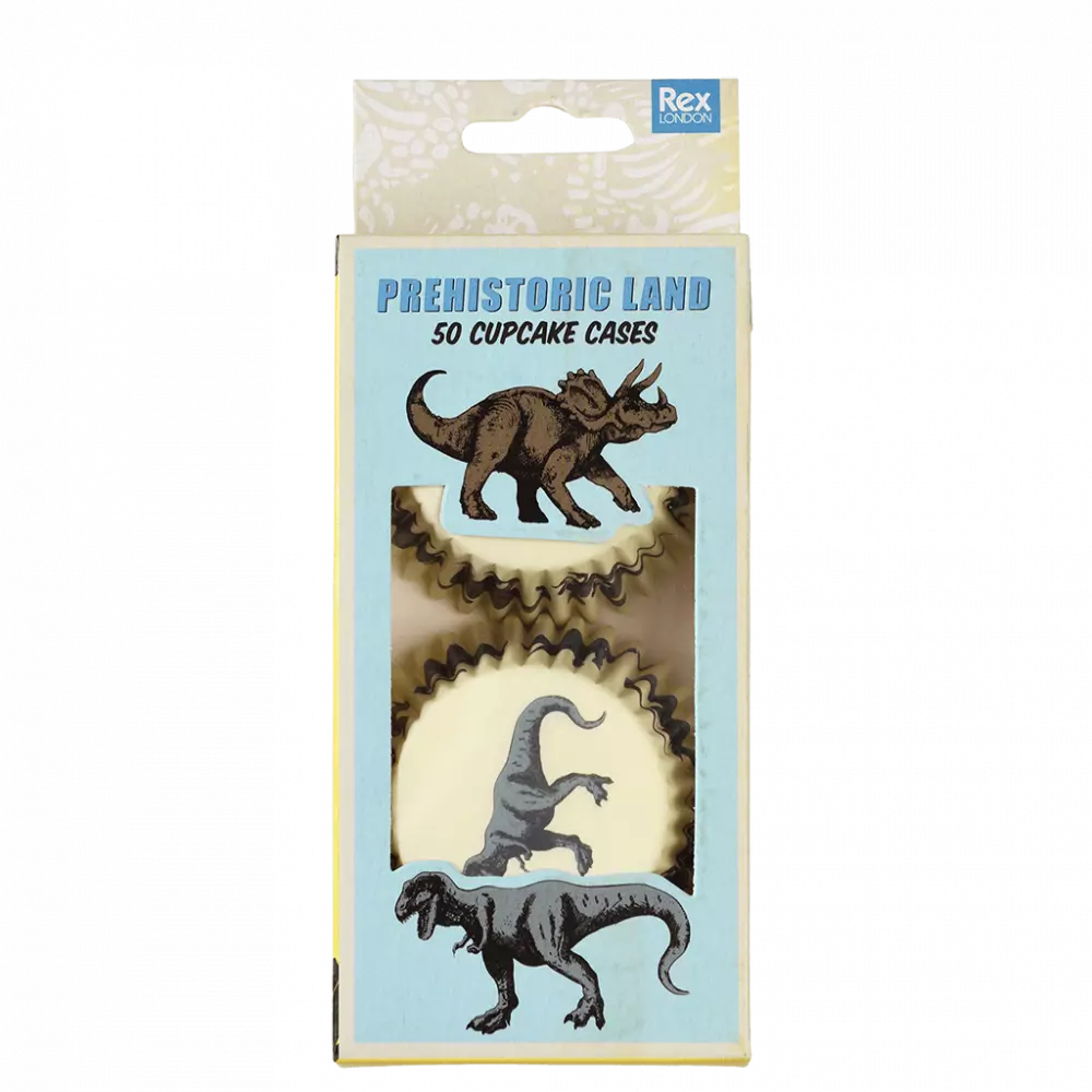 Prehistoric Land Cupcake Cases (pack Of 50)