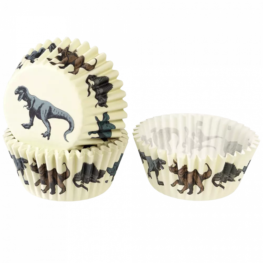 Prehistoric Land Cupcake Cases (pack Of 50)