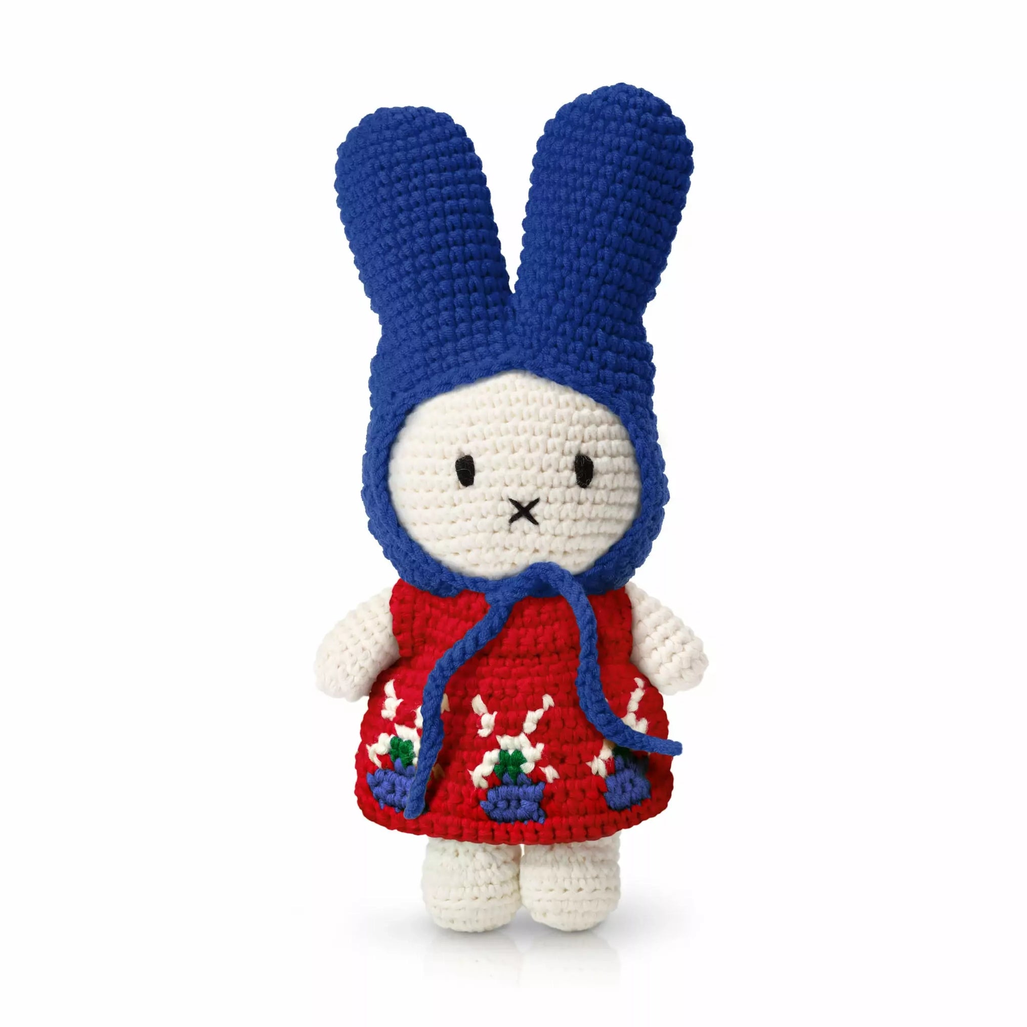 Handmade Miffy - windmill dress and blue hat