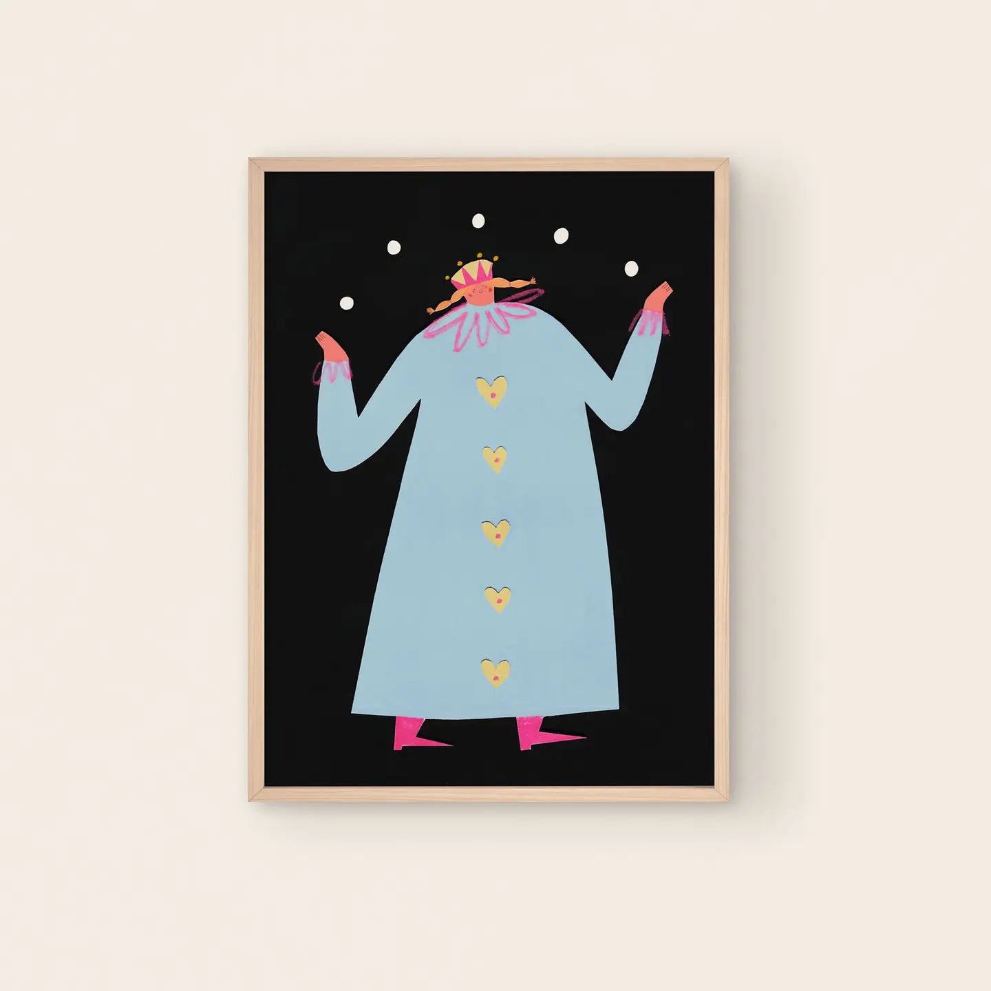 Henriette Circus Art Print | A5
