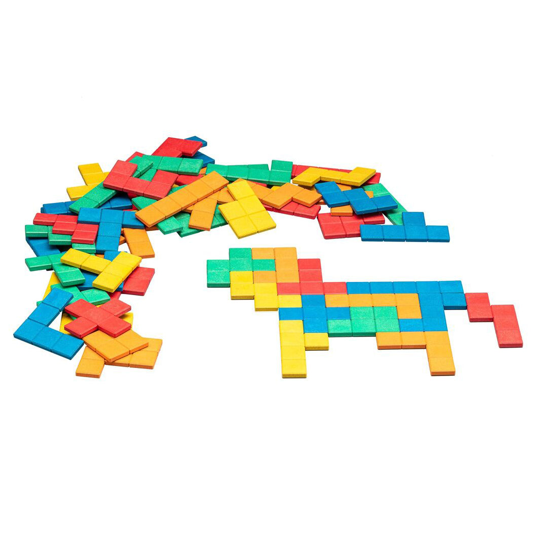 Pentominoes in 5 colors (60 pieces)
