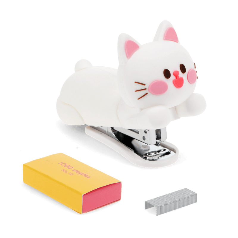 Mini stapler with 1000 staples - Kitten