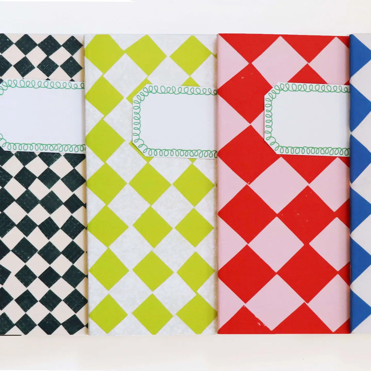 A5 Black and White Chequered Sketch/Notebook