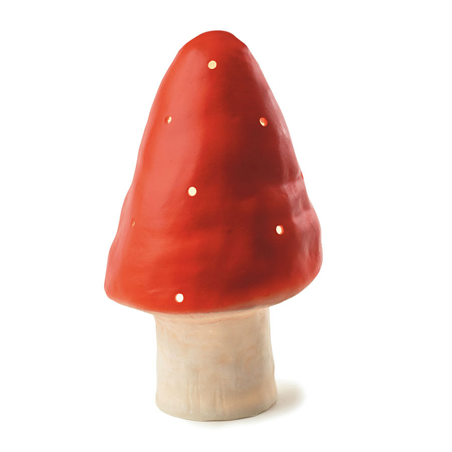 Pilzlampe – Rot