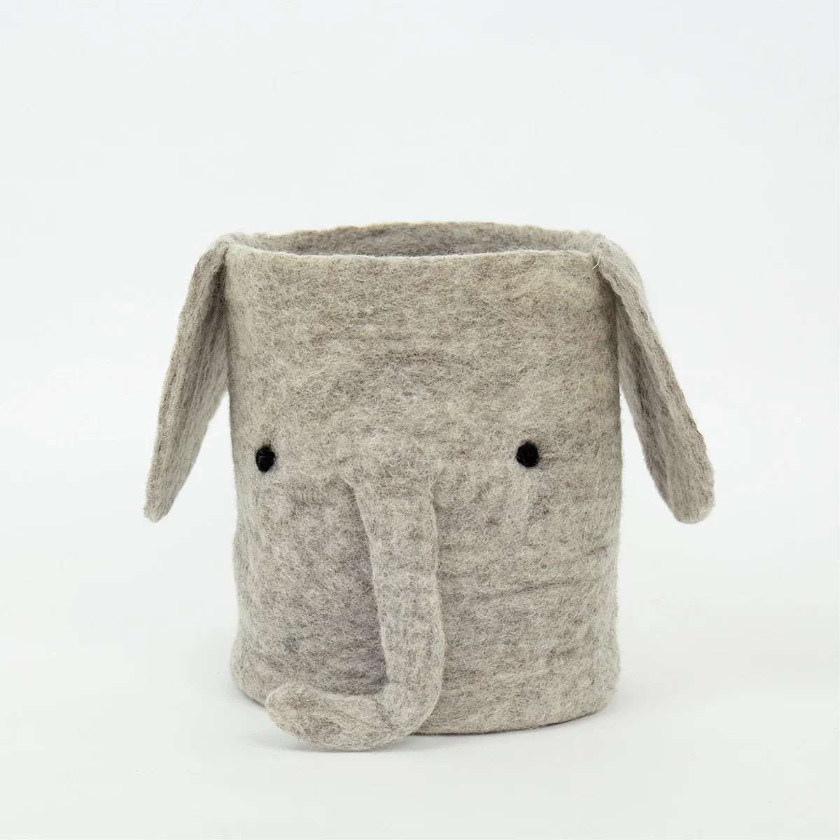 ELEPHANT Felt basket (Available in 2 colors)