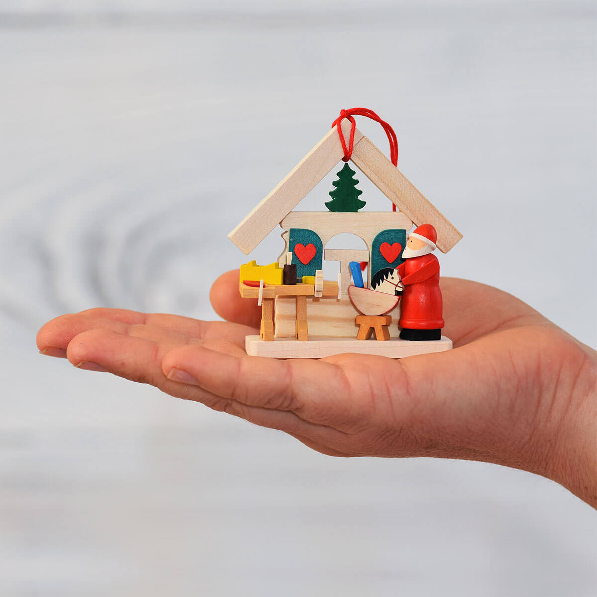 House Santa Claus' Ornament