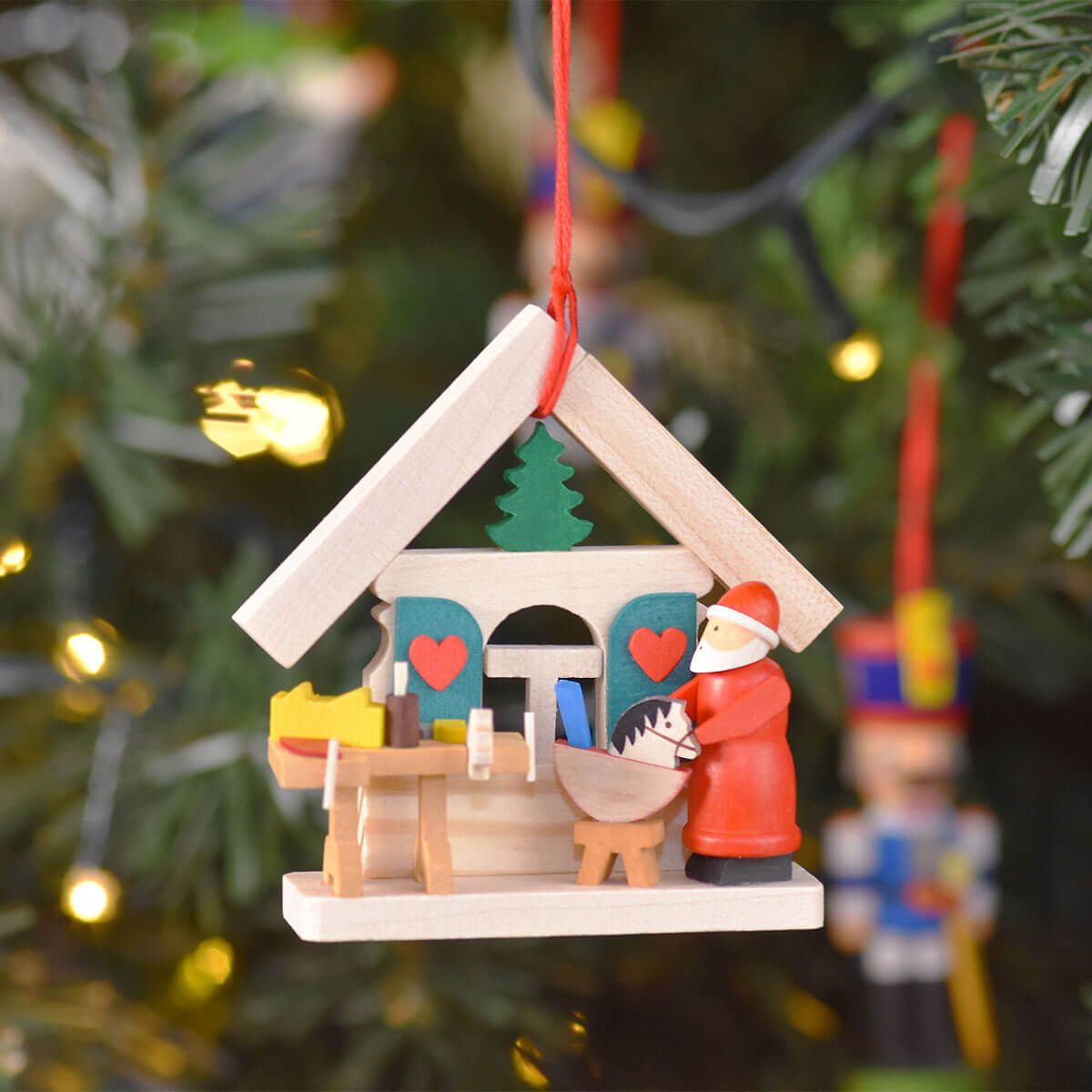 House Santa Claus' Ornament