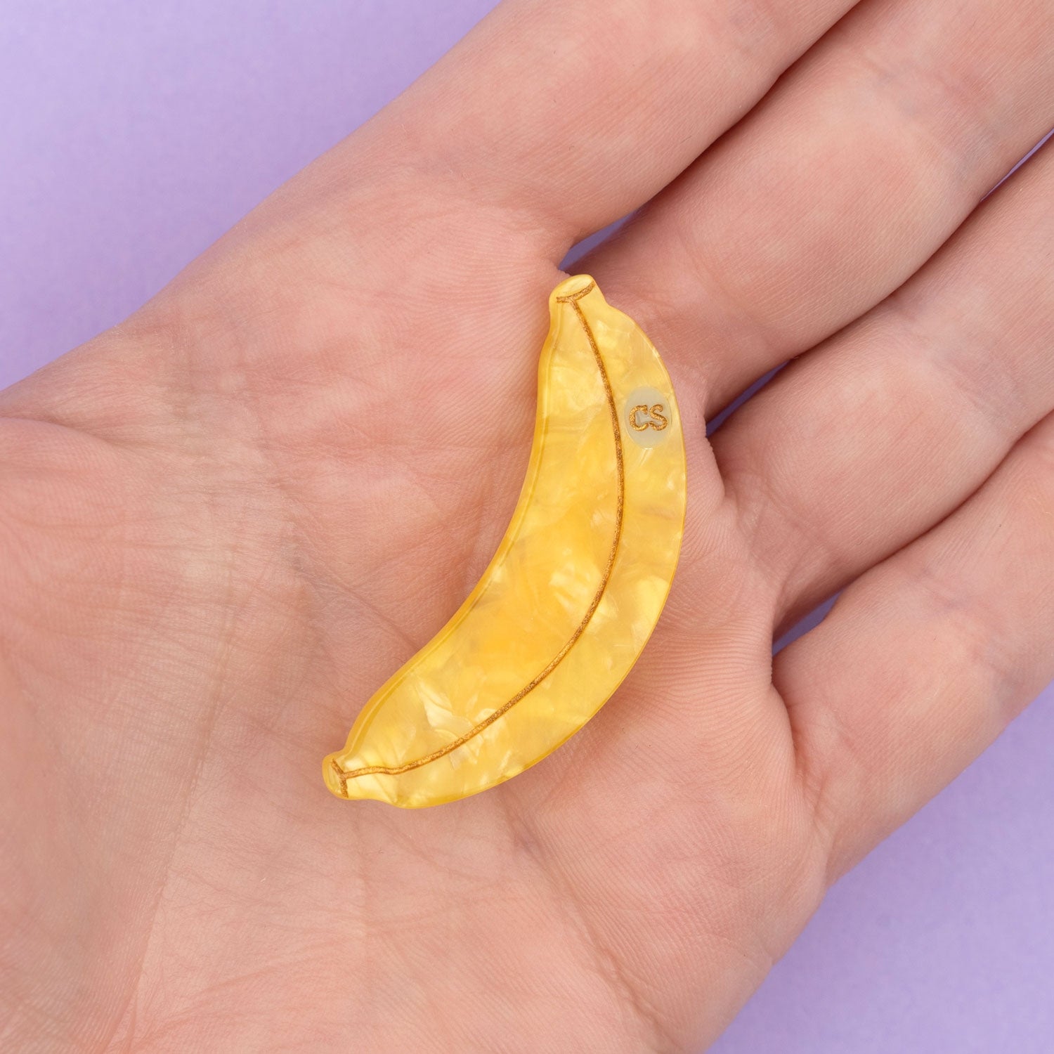 Banana Hair Clip