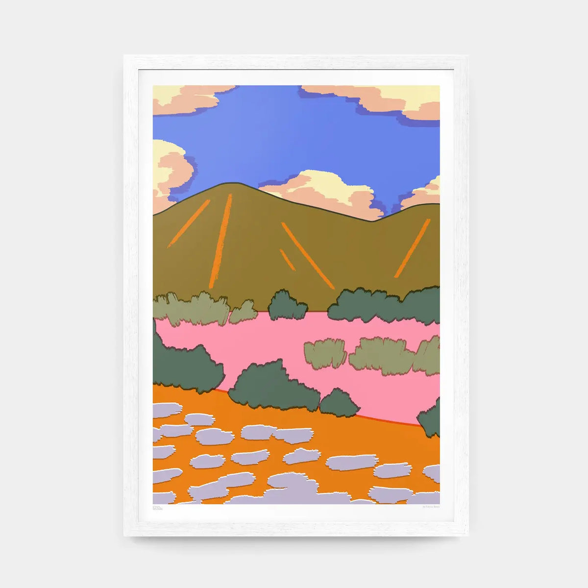 Landscape Art Print - A3