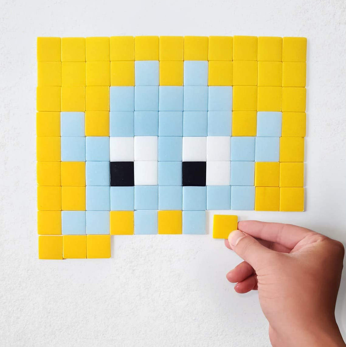 Mosaic tile glass adhesive INVADER - Yellow