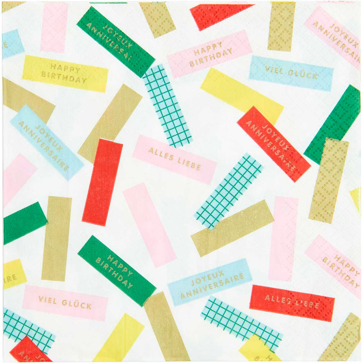 Confetti napkins