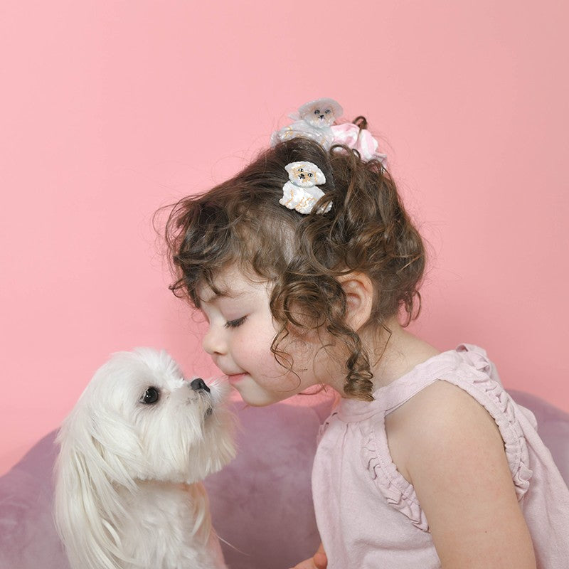 Bichon Hair Clip