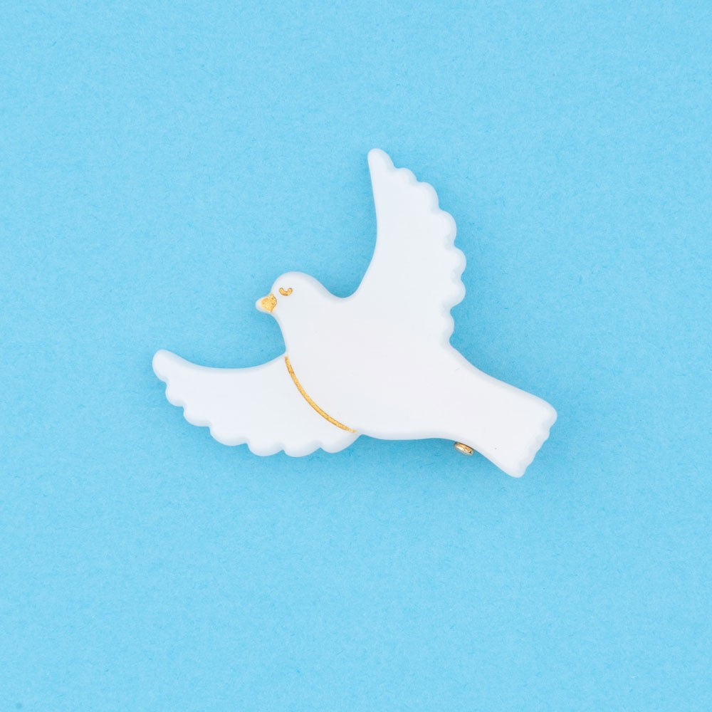 Dove Hair Clip